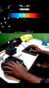Hot ! Gaming Converter/Wired Gaming Keypad Ergonomic One-handed Keyboard With LED Backlit Membrane Android Type-C PUBG