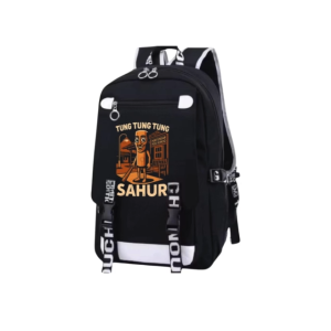 Tas Anak Tas Sekolah Tung Tung Sahur Tas Wanita Besar Tinggi Tas Hadiah untuk Anak-anak Tas Ngaji