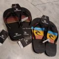Rip Curl Original New Arrival Sandal Pria Motif Logo and Stripe. 