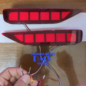 Mata Kucing Reflektor Lampu LED Bemper Belakang Model B Mitsubishi Xpander 2017-2021