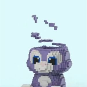 ซื้อ 1 แถม 1-Building Blocks Stellar Dew/มาริโอ/นารูโตะ/หมีสตรอเบอรี่ เครื่องประดับรูปแบบหมีที่มีความรุนแรงเข้ากันได้กับบล็อคตัวต่อ