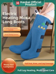 Electric Heating Moxibustion Knee and Ankle Warmer Therapy Device
