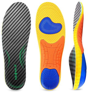 Neenca chuyên nghiệp viêm cân gan chân lót giày đệm gan bàn chân dụng cụ chỉnh hình chèn Y Tế cấp chạy thể thao Gel khởi động lót cho chứng bàn chân bẹt vòm cao giảm vòm vòm/chân/giảm đau gót chân