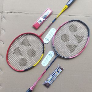 raket badminton bonus grip raket bulutangkis senyawa raket murah