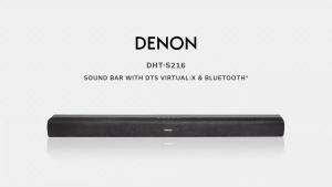 DENON DHT-S216 Soundbar with DTS Virtual:X and Bluetooth