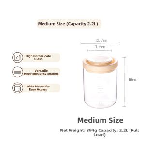SHUEHO | Sealed Glass Jar for Marinating and Infusing