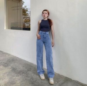 Celana kulot jeans wanita hight wash warna celana kulot wanita no begah kulot warna celana boyfriend model terbaru kulot jin putih celana boyfriend semi kulot putih premium highwaist celana prempuan kulot jeans putih warna