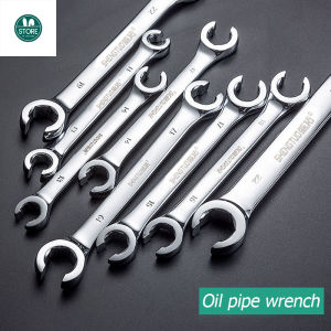 New multi-specification oil pipe wrench plum blossom open end wrench