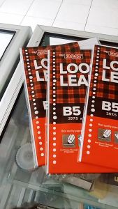 Loose leaf B5 Polos isi Kertas Binder 50 Garis/Polos Big Boss