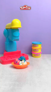 KIDZOONAA - FUNDOH ICE CREAM FACTORY MAINAN LILIN PLASTISIN CLAY DOH CETAKAN SATU SET LILIN (28041)