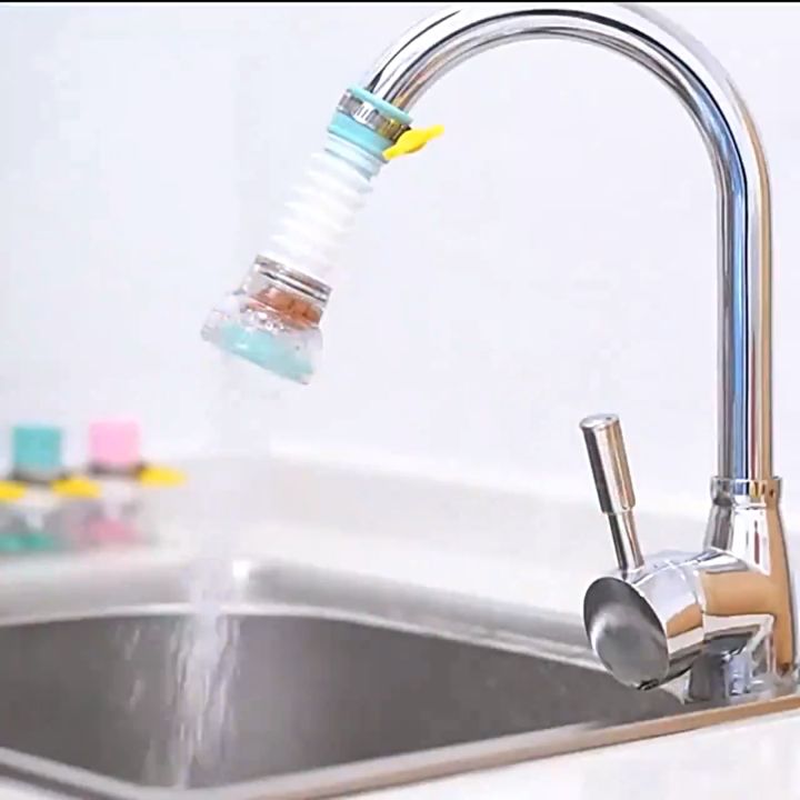 360 Rotating Kitchen Faucet Expander Water Filter Purifier Faucet Head
