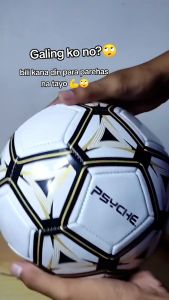 Soccer Ball Leather Football Official Size 5 Classic Outdoor Sports (With Free Pin、 Net、Pump)