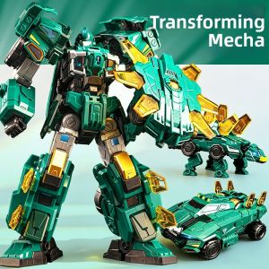 AULDEY | Transformable Combining Robot for Boys 6