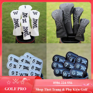Bọc đầu gậy golf P.XG cover Driver 1 3 5 driver da PU cao cấp chống va đập trầy xước BD009