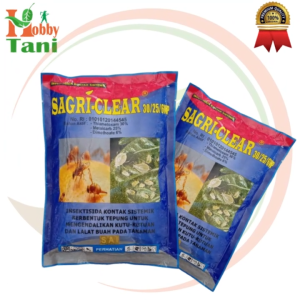 SAGRI CLEAR 30/30WP 100gram INSEKTISIDA Pembasmi Kutu-kutuan dan Lalat Buah Original