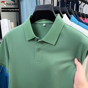 TUCANO | 100% Cotton Short Sleeve Polo Shirt Business Casual