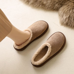 Maternity Lightweight Slip-On Office Womens Cotton Slippers Fleece Lined Flat Heel Casual Style Foot Cover Slippers