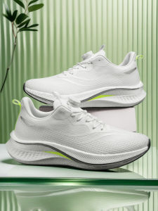 Breathable Boys White Running Shoes
