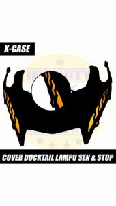 Cover Lampu Stop Aerox Dp-13 Tutup Ducktail Lampu Sen Stop Xcase All New AEROX NVX All New