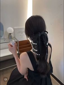 Kẹp tóc nơ Doudou Cặp tóc nữ Kẹp tóc càng cua Kẹp nơ lớn Kẹp tóc dày phong cách Hàn Quốc ZJ171