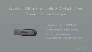 SanDisk Ultra Flair™ USB 3.0 Flash Drive