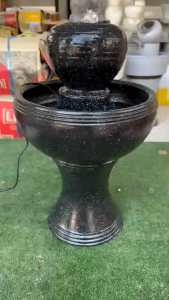 ชุดอ่างน้ำผุด ชุดอ่างน้ำล้นหัวทรงกลม A1034 ฟรีปั๊มน้ำได้ยกชุด รับประกันสินค้าแตก แตกรับใหม่ได้ 100%