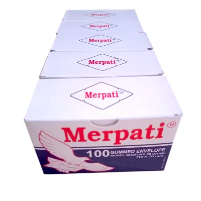 AMPLOP PUTIH KECIL MERPATI 1 BAL ISI 5 BOX