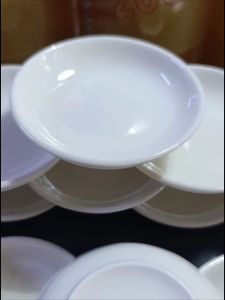 10 ĐĨA NHỎ GỐM SỨ LA HÁN ( ĐỰNG TƯƠNG ỚT MUỐI TIÊU ) - 9.5CM