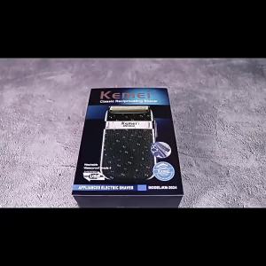 Kemei | Kemei KM-2024 USB Charging Electric Shaver Additional Cutter Head Reciprocating Twin Blade Razor Shaver Beard Trimmer Shaver