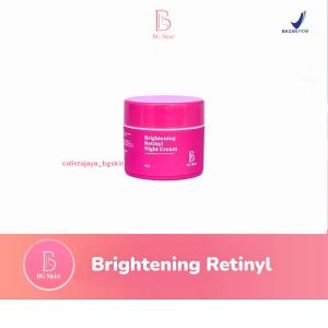 BRIGHTENING RETINYL NIGHT CREAM BG SKIN/BEAUTY GLOW SKINCARE ORIGINAL BPOM