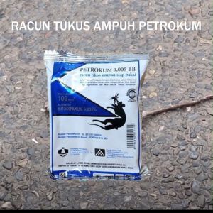 [Paket 5 Pak] Racun Tikus PETROKUM Umpan Pembasmi Basmi Tuntas Manjur Obat Anti Curut