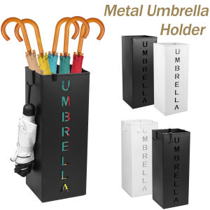 Umbrella Storage Bucket Metal Umbrella Holder Multipurpose Classroom Storage Wrought Iron Rain Rack Entryway Home Hotel