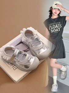 Princess Style Girls Ballet Sporty Sandals Breathable Single Net Casual Shoes Summer Collection Childrens Footwear
