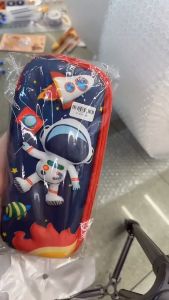 Hộp bút Vải họa tiết in nổi 3D mẫu mã dễ thương