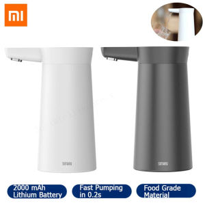Xiaomi ปั๊มน้ำ SOTing ปั๊มกระบอกน้ำไร้สายชาร์จได้อัตโนมัติแบบพกพาเครื่องจ่ายน้ำไฟฟ้าในครัวเรือน