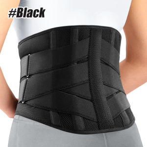 1PCS Compression Back Brace - Lumbar Support Belt for Herniated DiscWorkoutHeavy LiftingPosture Correction (Men & Women)