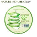 Nature Republic Aloe Vera 92% Soothing Gel 300ml (ORIGINAL 100%). 