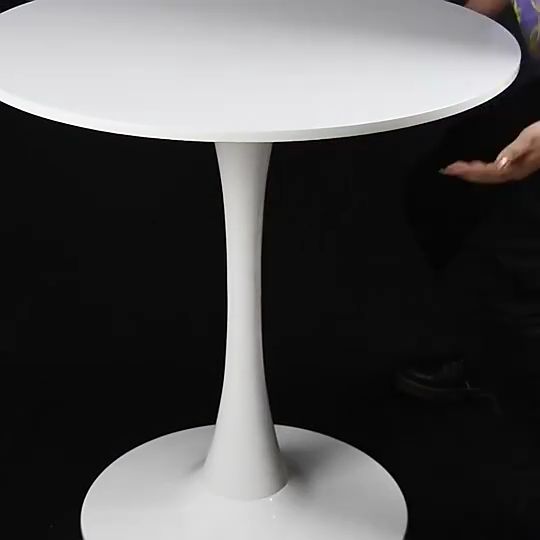 60 round white store tulip table