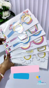 Kacamata HBD Kertas / Kacamata Kertas Ulang tahun Seru / Kacamata Ulang Tahun HBD Lucu