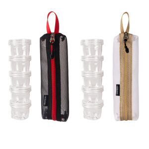 Portable 40ml Spice Jar Set for Camping and Hiking Outdoor Cooking Supplies Compact Seasoning Storage Box
