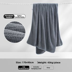 Oversized Soft Absorbent Non-shedding Summer-use Bath Towel Blanket