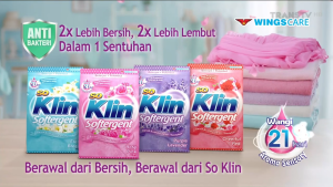 SOKLIN SOFTERGENT Deterjen Bubuk + Softener 720 gram