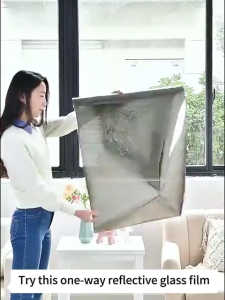 150CM Block 99%UV Window film Single perspective film Reflective films Protect privacy Sun blocking heat