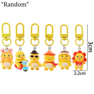 【♡Lovely girls house♡】พวงกุญแจซิลิโคนน่ารักจี้ห้อยกระเป๋ามังกรการ์ตูน