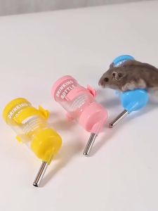 Dispenser Botol Air Hamster Plastik Botol Minum Hewan Peliharaa