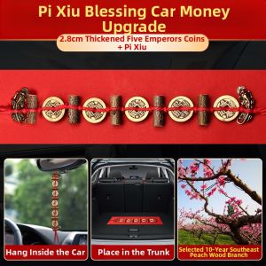 HETANGYUESHE | Lucky Red Car Decoration