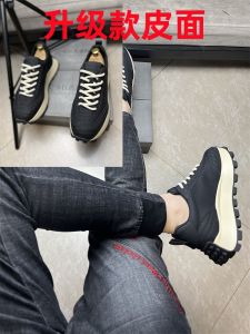 Mens Summer 2025 Fashion Versatile Anti-Slip Heightening Dad Shoes Casual Sports Thick Bottom Trendy Board Shoes Breathable Mesh