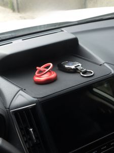 Anti-Slip Pad for Subaru Forester XV 18-24 Models Door Slot Pad Gear Shift Pad Dustproof Interior Decoration PU Material