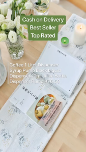 Monin Assorted Syrup Pumps | 700mL 1L & 1.89L Plug-In & Screw Type Food-Grade Dispenser for Coffee & Milk Tea