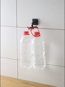360 Rotating Hanger Universal 6-Claw Anti-skid Trace Less on Bathroom Kitchen Self Adhesive Hook